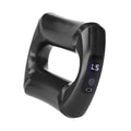 Electric Fascia Ring in black with its grey strap